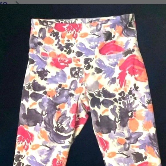 Balance Collection Med Floral Activewear soft high waist moisture wicking leggin - Picture 11 of 14